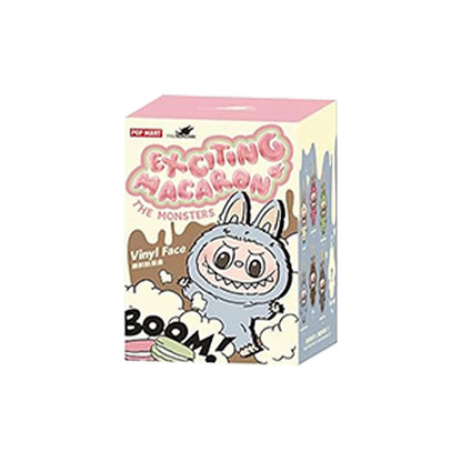 POP MART labubu Doll The Monsters Tasty Macarons Blind Box Random Vinyl Figure Cute Food Theme Collectible Toy Gift 