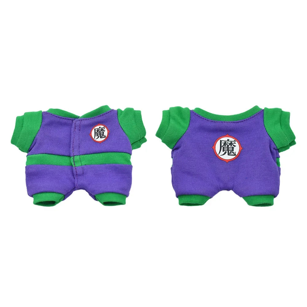New Cartoon Outfit for V1V2V3 Labubu 13/17cm Anime Doll Clothing Multi-color Set Doll DIY Accessories