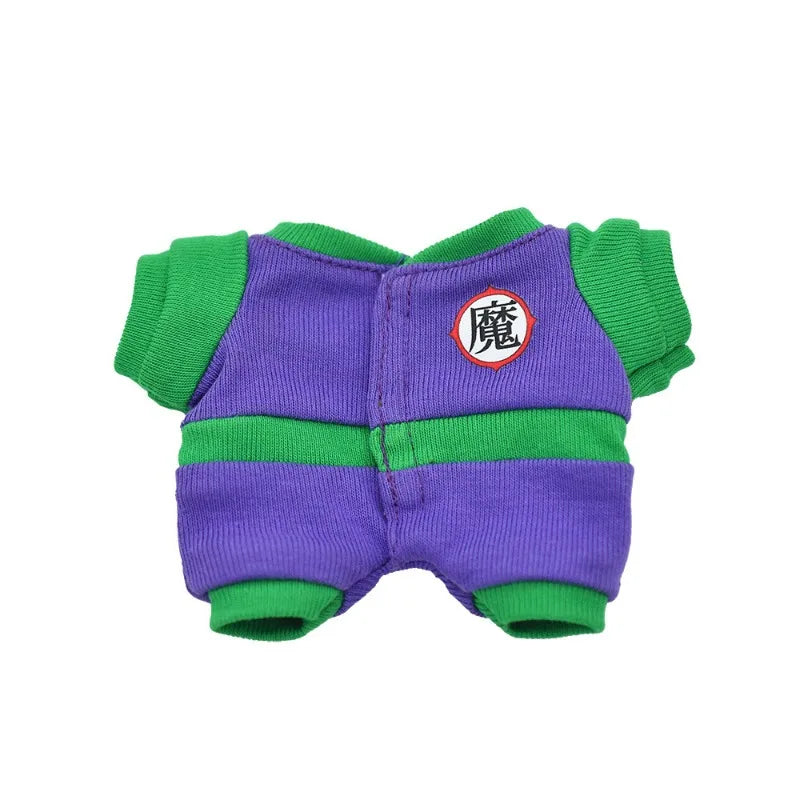 New Cartoon Outfit for V1V2V3 Labubu 13/17cm Anime Doll Clothing Multi-color Set Doll DIY Accessories
